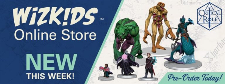WizKids Taking Pre-Orders For Critical Role Minis