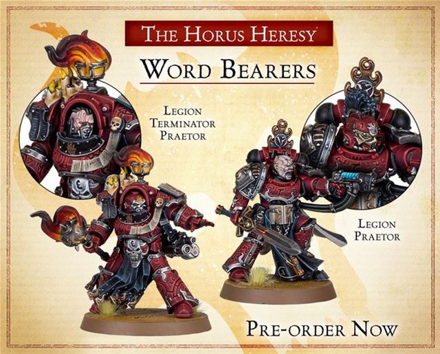 New Word Bearers Available to Order from Forge World