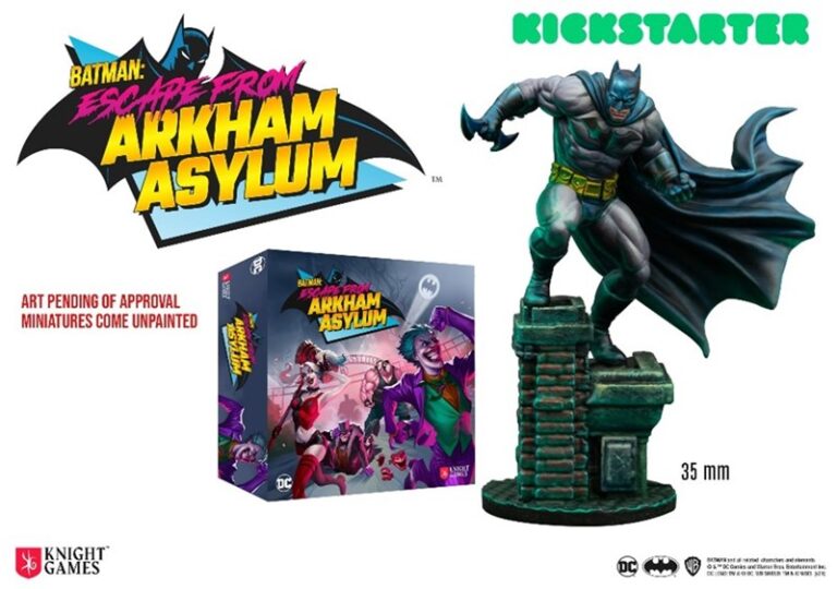 Knight Models Announces Batman: Escape from Arkham Asylum Board Game