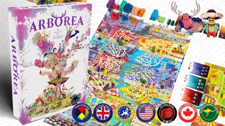 Arborea Board Game Up On Kickstarter