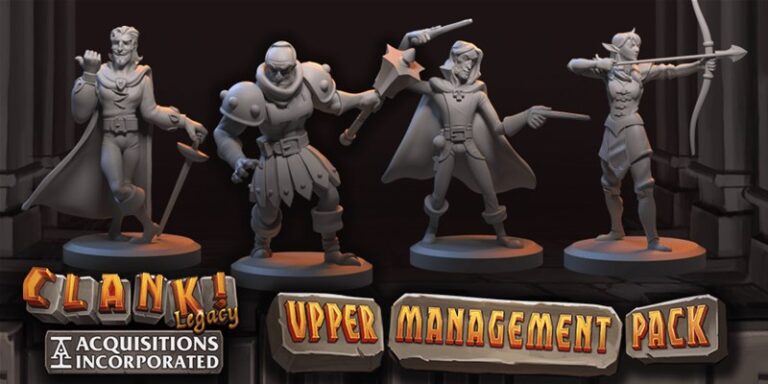 Clank! Legacy Acquisitions Incorporated Upper Management Pack Coming Soon