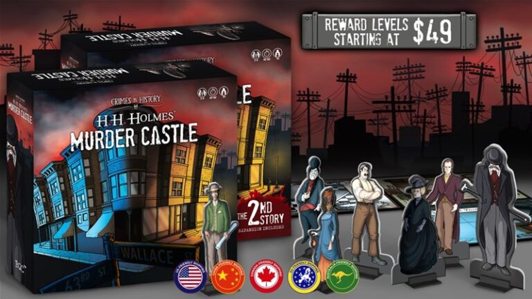 H. H. Holmes’ Murder Castle Board Game Up On Kickstarter