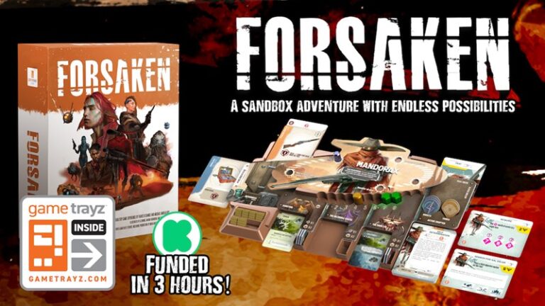Forsaken Board Game Up On Kickstarter