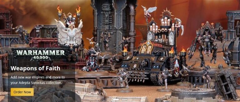 More Sisters of Battle Available to Pre-order From Games Workshop