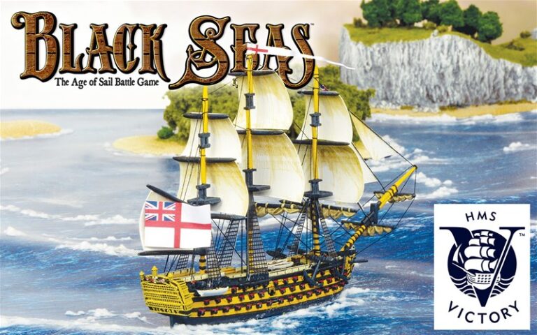Licensed Version of HMS Victory for Black Seas From Warlord Games