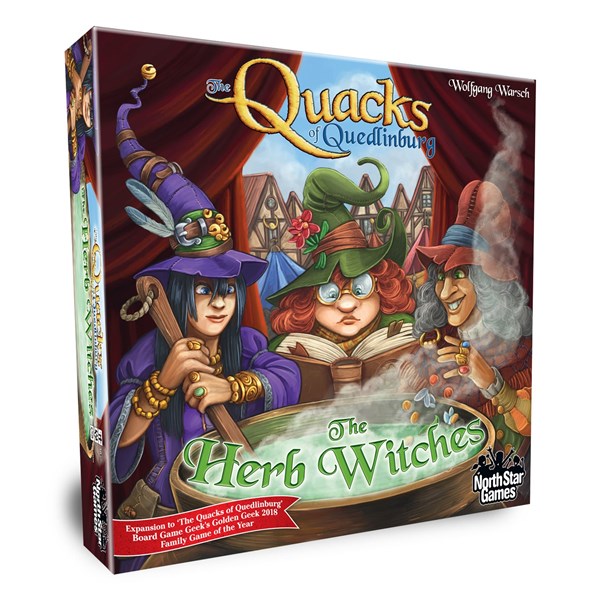 The Quacks of Quedlinburg: The Herb Witches Expansion Now Available From North Star Games
