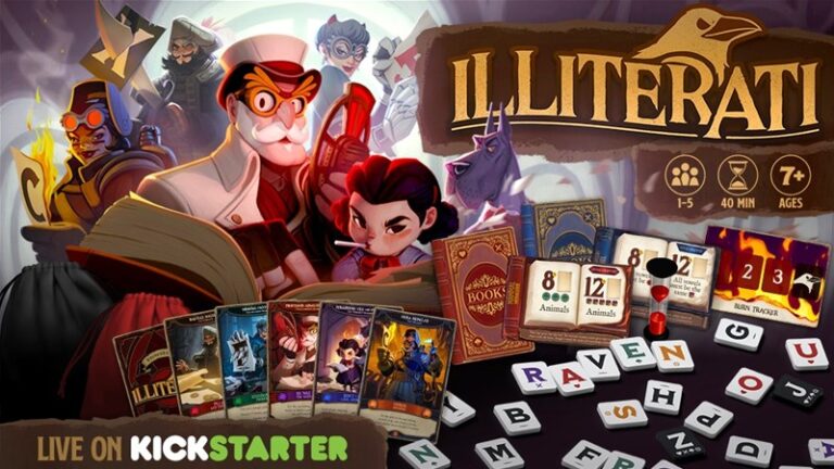 Illiterati Survival Word Game Up On Kickstarter
