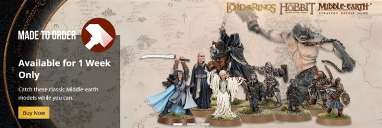 New Lord of the Rings Miniatures Available to Order From Games Workshop