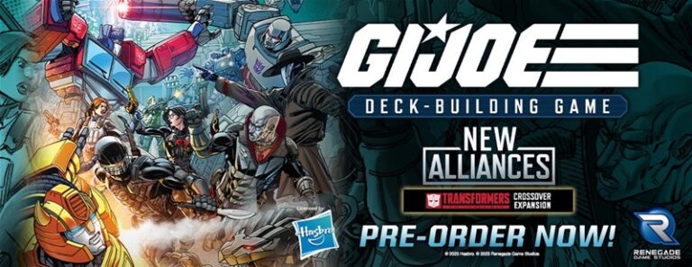 G.I. JOE Deck-Building Game: New Alliances Expansion Up for Pre-order