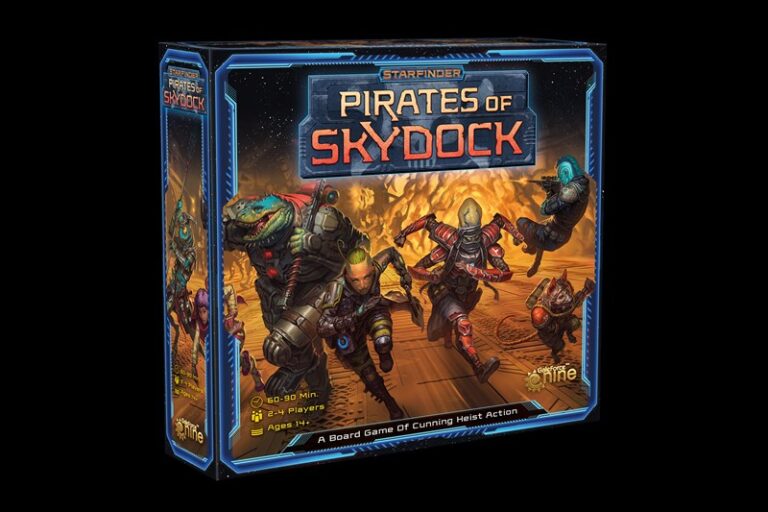 Pirates of Skydock Starfinder Board Game Coming from Paizo