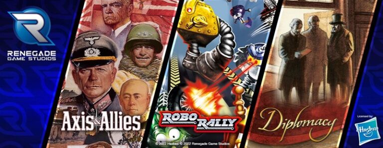Renegade Game Studios to Produce Classic Hasbro Titles