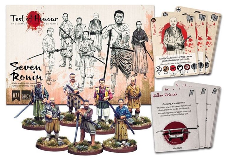 Seven Ronin Set Available To Pre-Order For Test of Honour