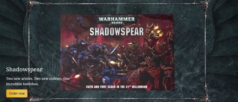New Shadowspear Box Set Available to Order from Games Workshop