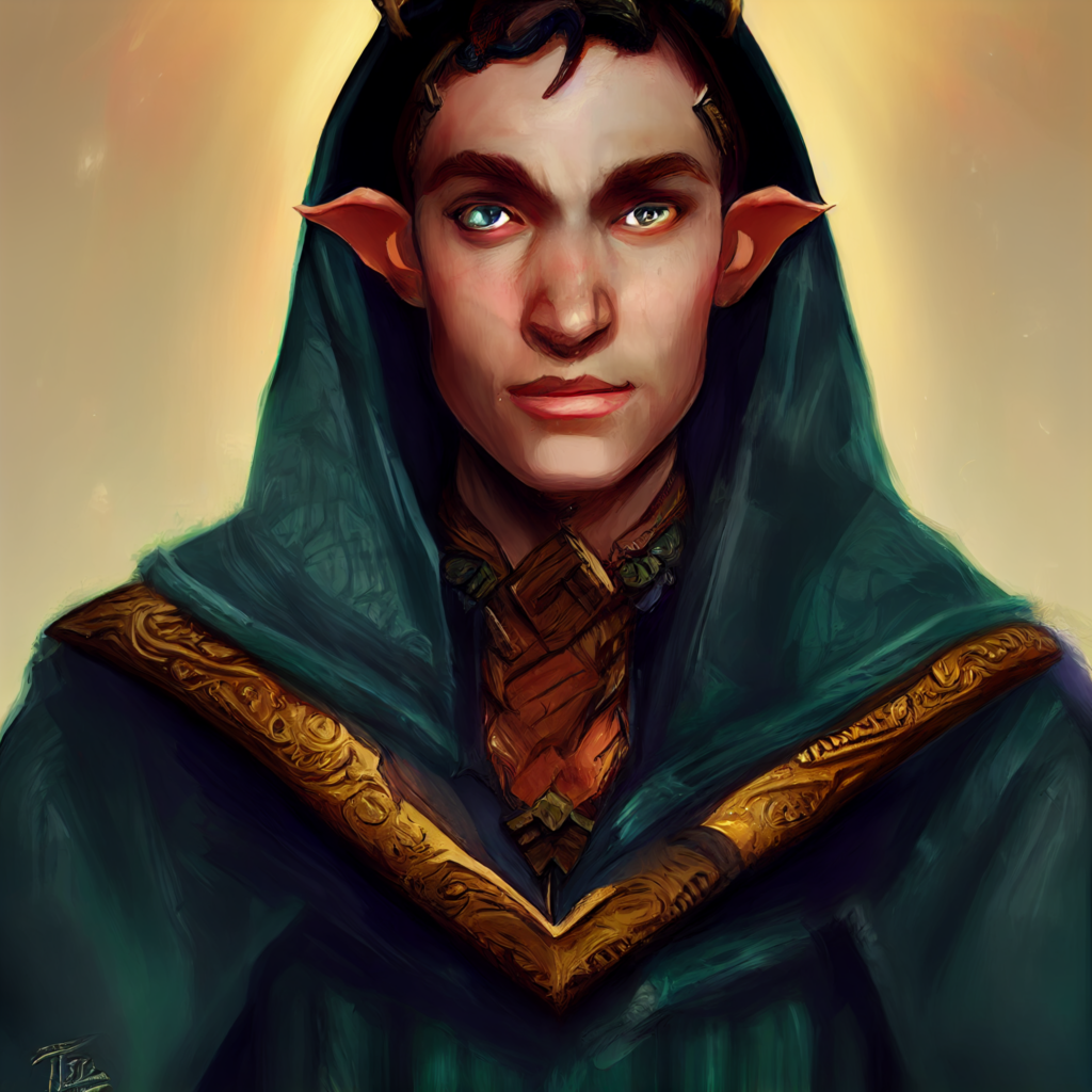 eladrin wizard portrait