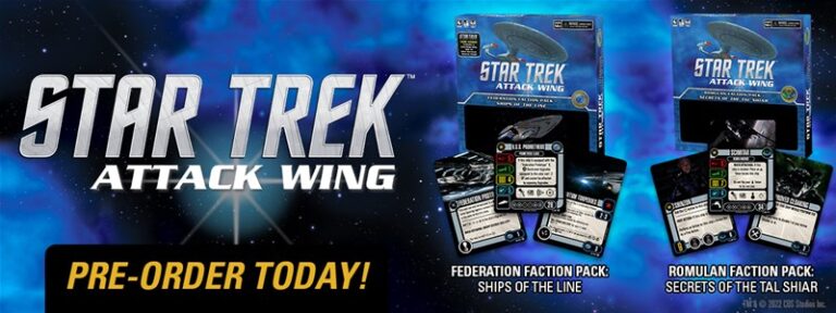 New Star Trek Attack Wing Sets Available to Pre-Order