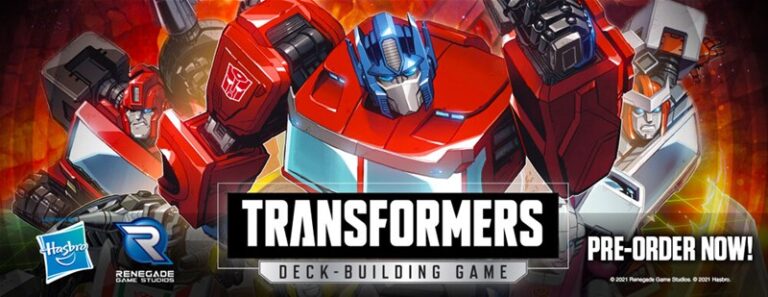 Renegade Game Studios Announces Transformers Deck-Building Game