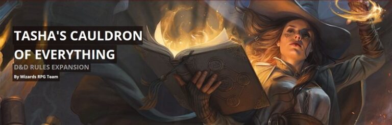Wizards of the Coast Announces Tasha’s Cauldron of Everything D&D Book