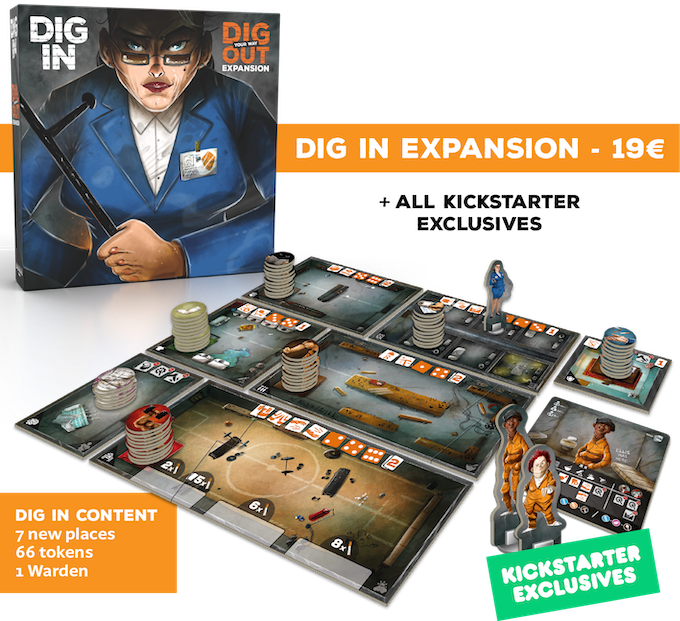 Dig Your Way Out Board Game Launches Exciting New Expansion on Kickstarter