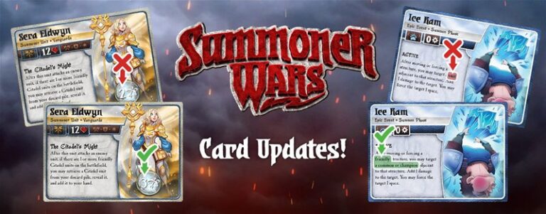 Plaid Hat Posts Summoner Wars Cards Update