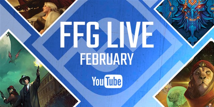 Fantasy Flight Posts FFG Live February Schedule
