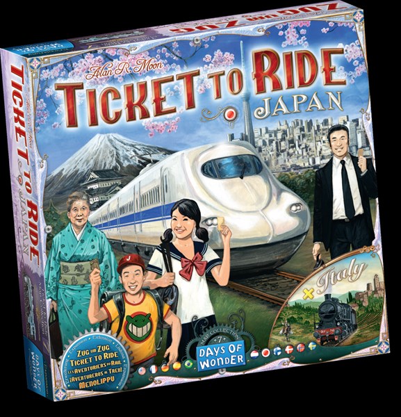 Days of Wonder Announces Ticket to Ride: Japan
