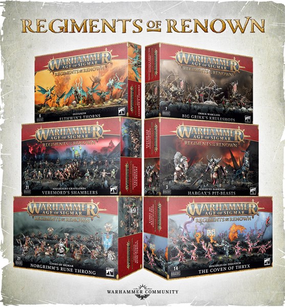 Hire Mercenaries to Enhance Your Age of Sigmar Army with Regiments of Renown