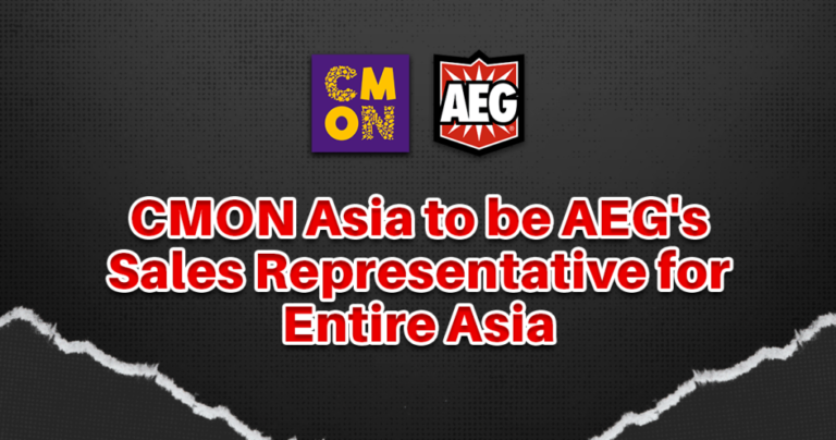 CMON Asia named AEG’s Master Distributor for Asia, bolstering board game industry in the region