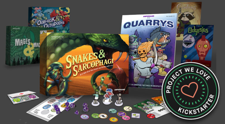Ampersand RPG Launches Kickstarter Campaign to Simplify Tabletop Gaming for Kids and Parents