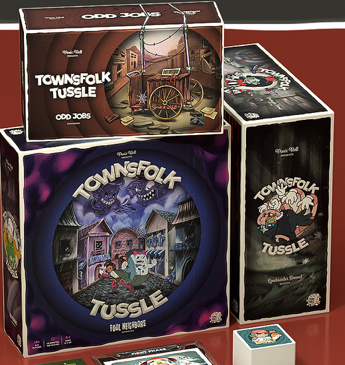 Townsfolk Tussle Game Raised Almost $700K so Far on Kickstarter with 2 New Expansions and a Reprint!