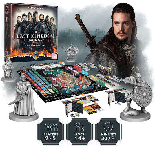 Lead Your Army to Victory in The Last Kingdom Board Game by Gamelyn Games, Now on Kickstarter!