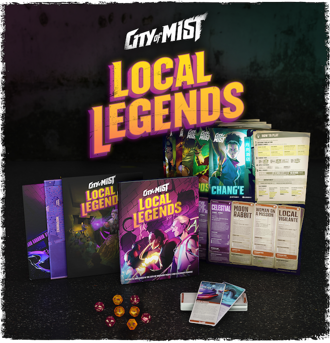 City of Mist RPG: Local Legends Smashes Crowdfunding Goal on Indiegogo