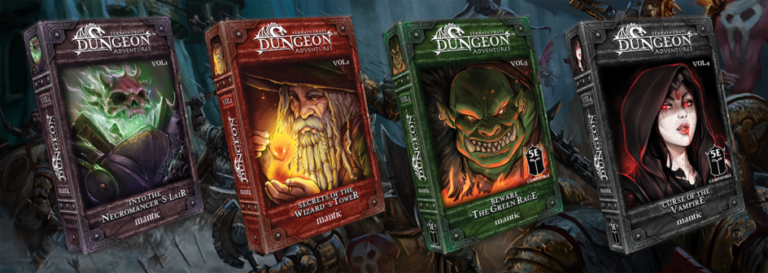 Mantic Games releases two new Dungeon Adventures and RPG Miniatures range