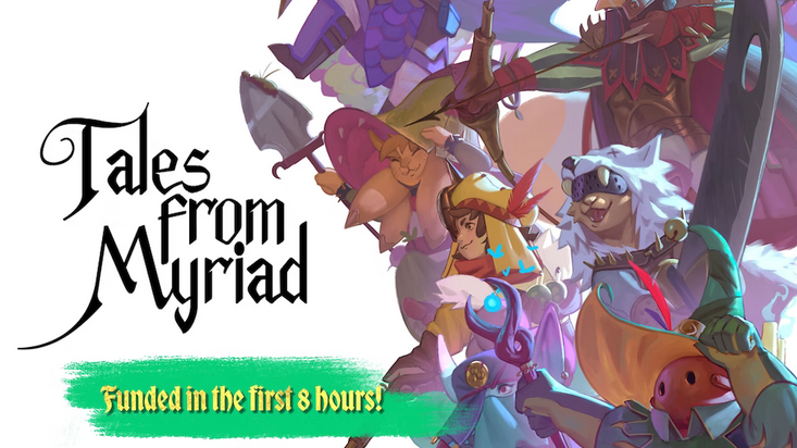 Experience Colorful Characters and Killer Wardrobes in the Fantasy TTRPG “Tales from Myriad” on Kickstarter