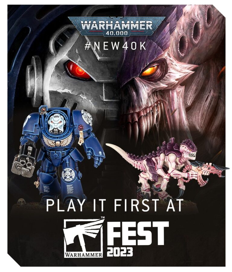 Warhammer Fest 2023: Be the First to Play the New Edition of Warhammer 40,000