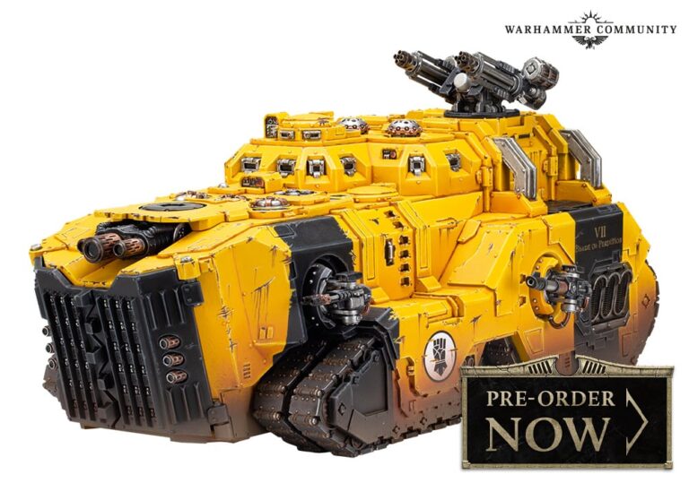 Forge World Announces Upgraded Vehicles for Space Marines in Age of Darkness!