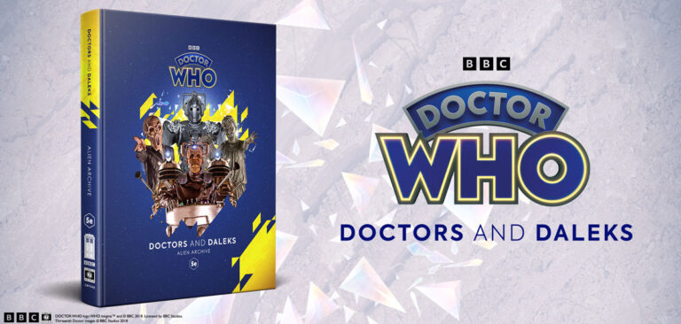 New Release: Doctors and Daleks: Alien Archive Expands Doctor Who Roleplaying Game Universe