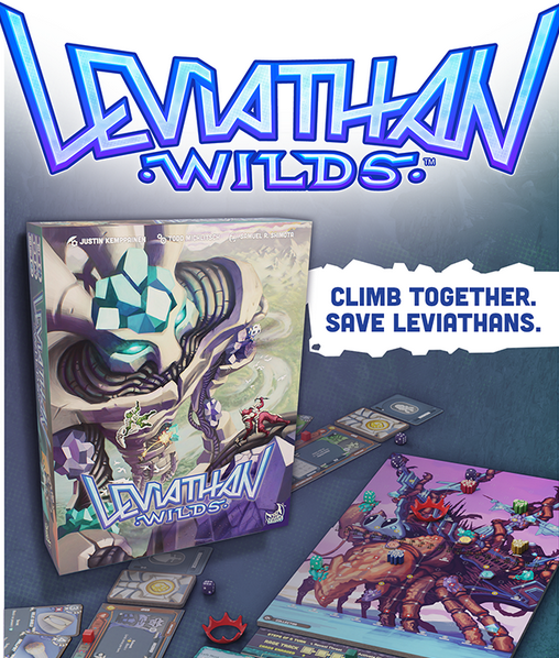 Embark on an Epic Adventure to Save Massive Creatures in the Leviathan Wilds Board Game by Moon Crab Games
