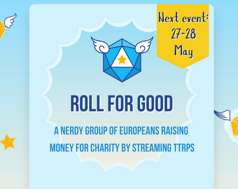Roll For Good Organizes Live-Streamed TTRPG Charity Event for ILGA World