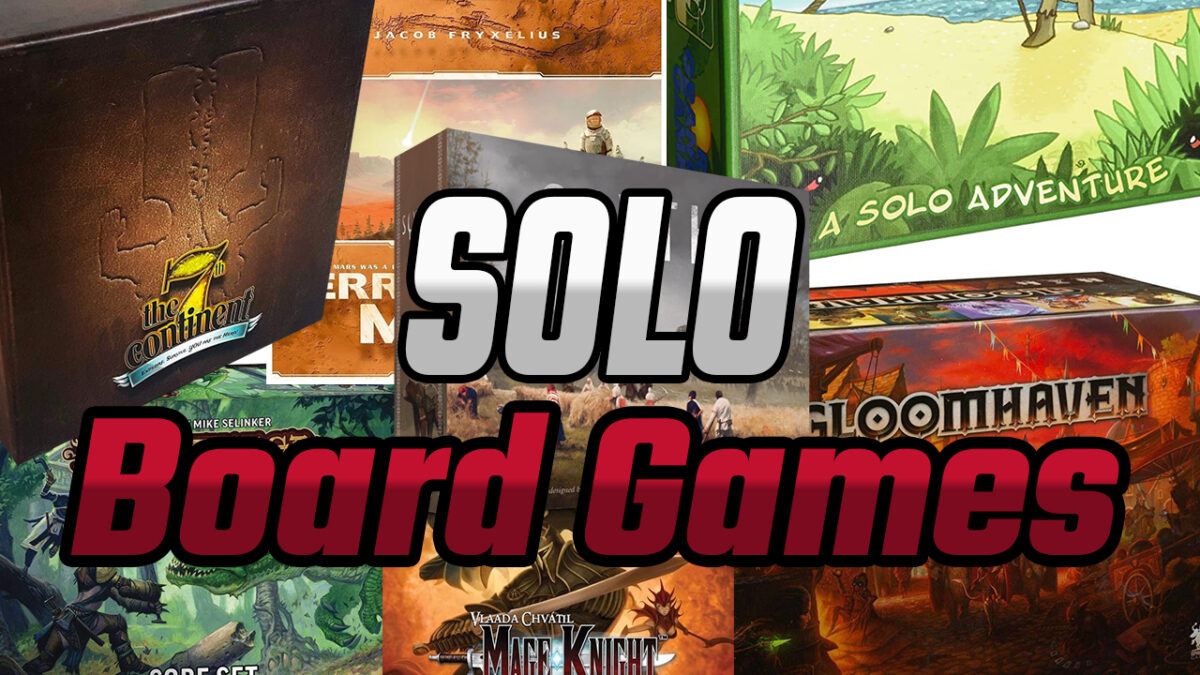 The 22 Best SinglePlayer Board Games To Play Solo in 2024 Tabletop