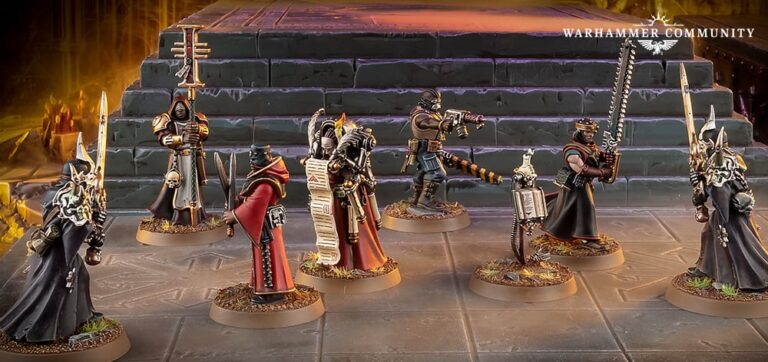 Inquisitorial Agents Sprues Unveiled: A Flexible and Unique Kill Team in Kill Team: Ashes of Faith