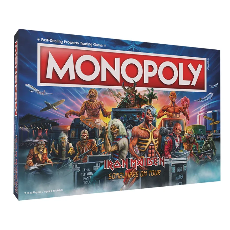 The Op Games Launches MONOPOLY: IRON MAIDEN Edition