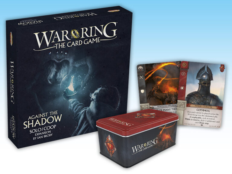 Ares Games Announces the Pre-Order Launch of the First Expansion to War of the Ring – The Card Game: Against the Shadow