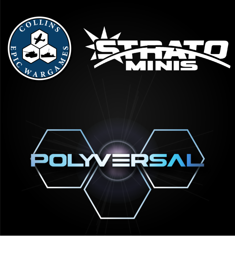Collins Epic Wargames Partners with Strato Minis Studio To Create New Polyversal Battlegroups