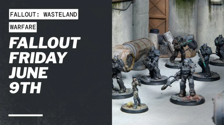 New Fallout Tabletop Game Miniatures Revealed: Enclave Assault Force and More