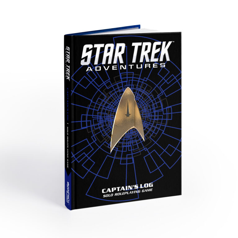 Modiphius Entertainment Announces Captain’s Log Solo Roleplaying Game in Star Trek Universe