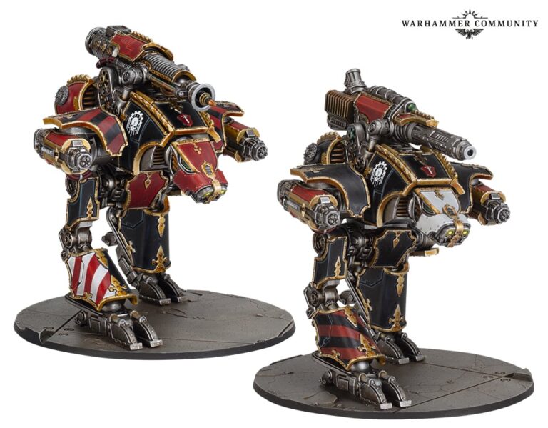 Games Workshop Releases New Plastic Kit for Dire Wolf Heavy Scout Titan on Heresy Thursday