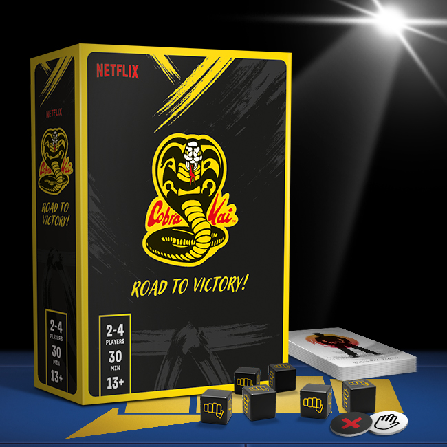 Asmodee Reveals All-New Cobra Kai Board Game