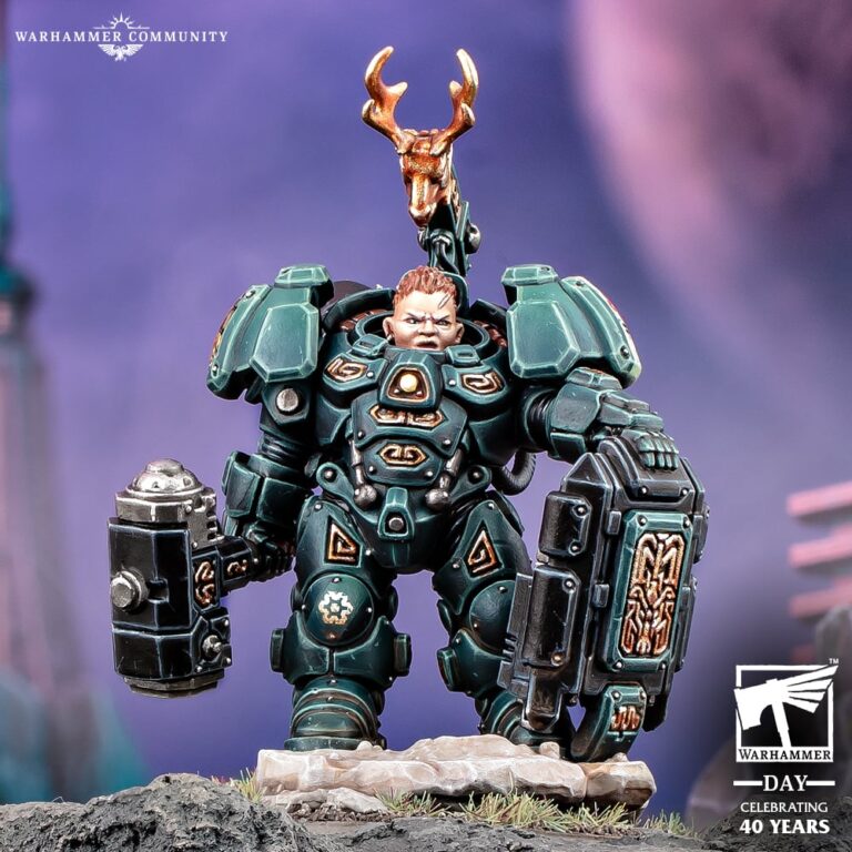Celebrate 40 Years of Warhammer with an Exclusive New Miniature on Warhammer Day