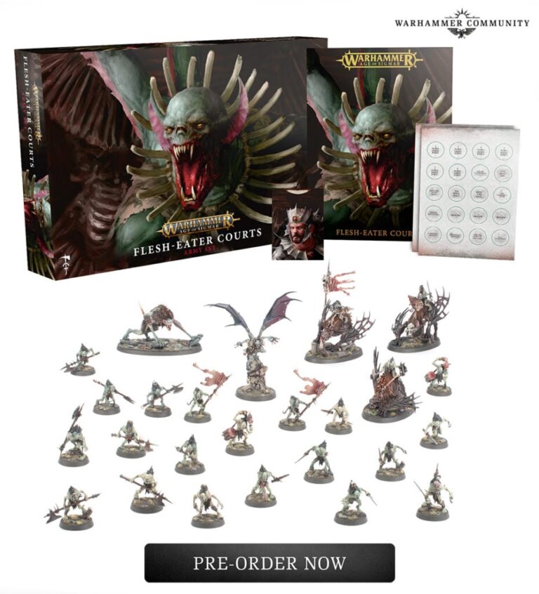 Games Workshop Announces Saturday Pre-orders Including Flesh-eater Courts and MKVI Assault Marines