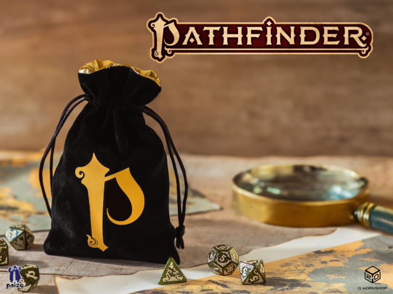 Q WORKSHOP and Paizo Roll Out Latest Pathfinder Dice Sets